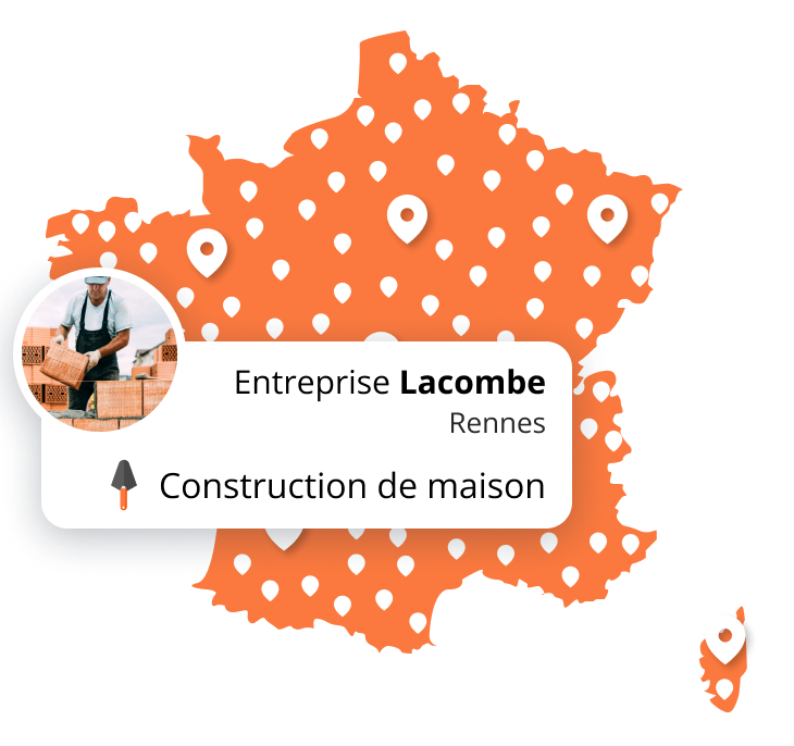 OOT carte france construction maison
