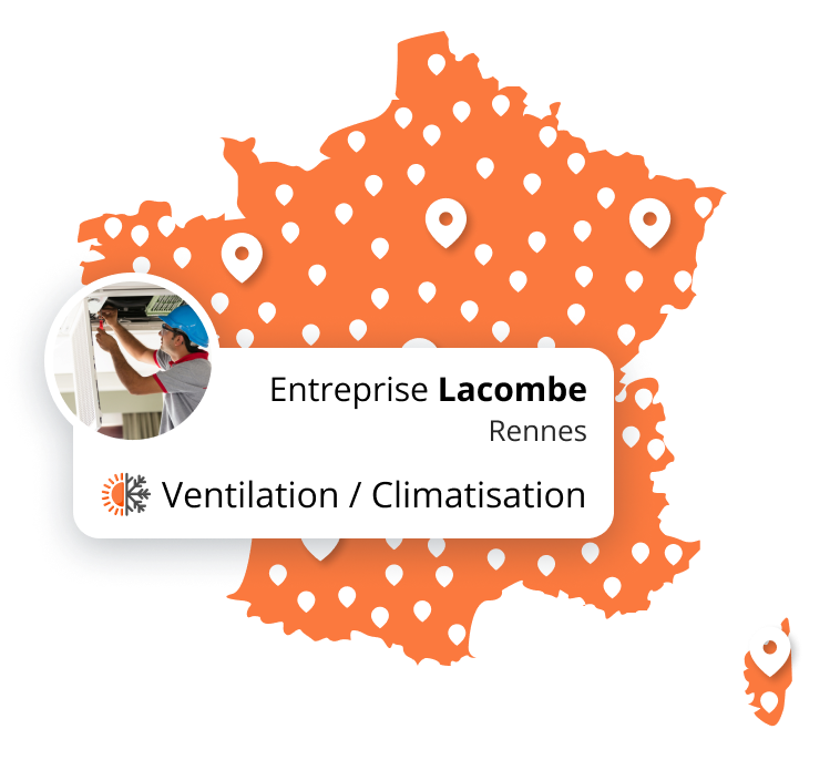 OOT carte france ventilation climatisation