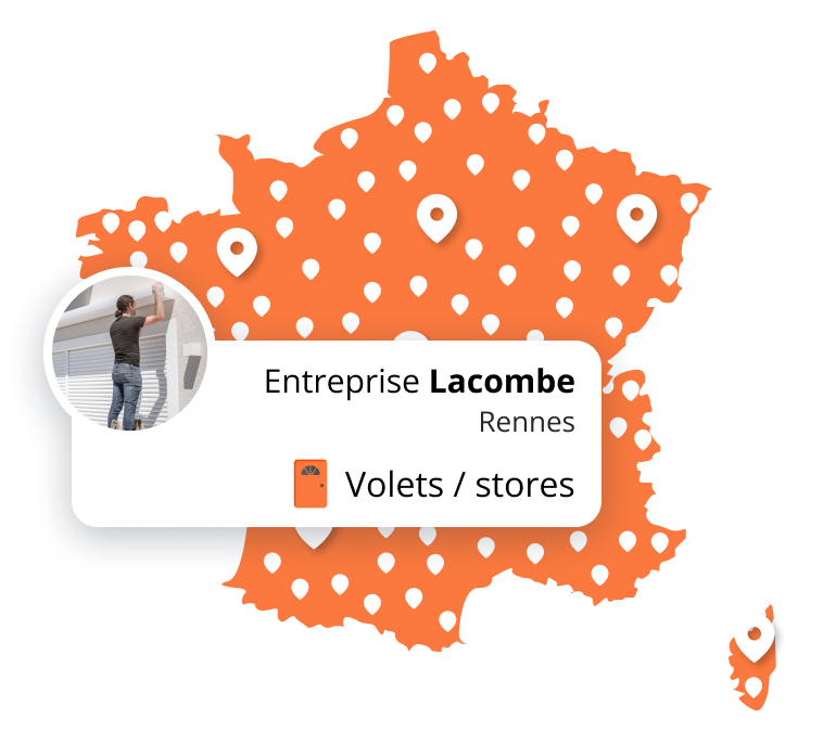 PJ carte france volets stores